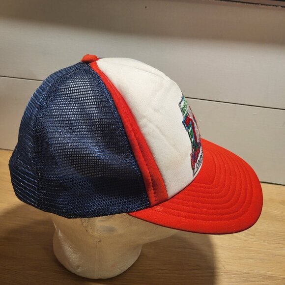 Vancouver Grey Cup 1987 Hat Snapback Vintage 80s Cap Trucker Football CFL - Picture 7 of 12